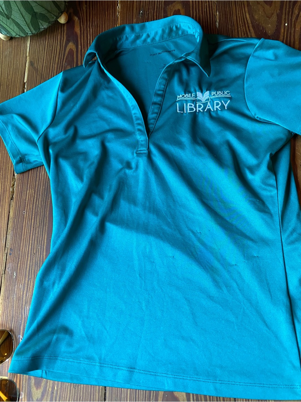 Port Authority Teal Polo Shirt